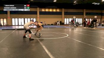 133 lbs Consi Of 4 - Sean Spidle, Northwestern vs Gunner Andrick, West Virginia
