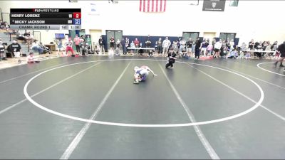 71 lbs Champ. Round 1 - Henry Lorenz, WI vs Micky Jackson, MN