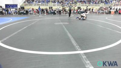 70 lbs Quarterfinal - Scott Clowdus, Wichita Training Center vs Easton Rowe, Ponca City Wildcat Wrestling