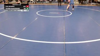 144 lbs Round 3 - Cal Schartz, Great Bend HS vs Tayden Rasgorshek, Seward