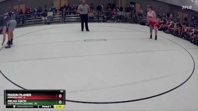 288 lbs Round 2 (8 Team) - Micah Hach, South Dakota Lightning vs Mason Planer, Nebraska Red