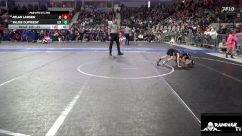 49 lbs Champ. Round 1 - Talon Dupriest, Slyfox vs Atlas Larsen, Junction City