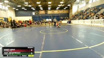 157 lbs Round 6 (8 Team) - Wyatt Leduc, Buchholz vs Matt Archambault, Cowboys WC