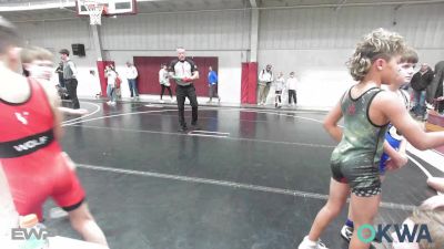 80 lbs Quarterfinal - Grayson Wolf, Wolfpak Wrestling vs Declan Lambert, Huskey Wrestling Club