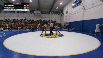 289 lbs Champ. Round 2 - Carlos Latu, Woodside vs Isaiah Beas, Madera