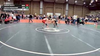 132 lbs Champ. Round 1 - Kennan Beatty, Park Hill vs Lincoln Beauchamp, Randall