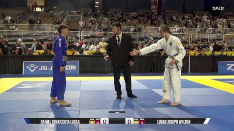 Lucas Joseph Walton vs Rafael Kenji Costa Lucas 2025 Pan Kids Jiu-Jitsu IBJJF Championship