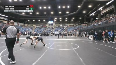 133 lbs Champ. Round 2 - Liam Knerr, Doane University vs Diego Sirio, Fort Hays Tech Northwest