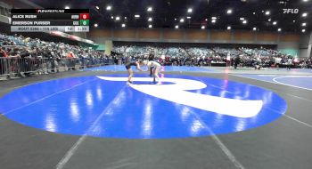 115 lbs Consi Of 8 #1 - Alice Rush, Auburn vs Emerson Purser, Corner Canyon