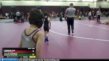 SPW-11 lbs Quarterfinal - Connor Fox, Indee Mat Club vs Kyler Rawson, North Linn Little Lynx