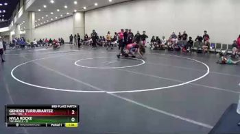 132 lbs Placement (16 Team) - Genesis Turrubiartez, CLWC / IWC vs Nyla Rocke, The Angels