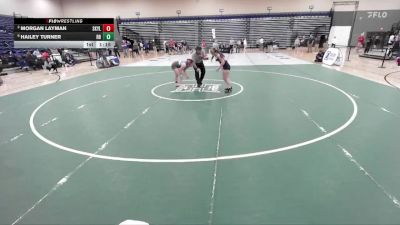 120 lbs Semifinal - Hailey Turner, Riverbend vs Morgan Layman, Skyline