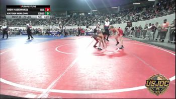 76 lbs Round Of 16 - Josh Hazewinkel, Husky Wrestling Club vs Kayden Herlong, Del City Little League Wrestling