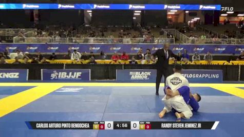 Carlos Arturo Pinto Bengochea vs Randy Steven Jeminez Jr 2026 Pan Jiu Jitsu IBJJF Championship