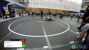 120 lbs Rr Rnd 2 - Harrison Daily, Smith Wrestling Academy vs Cash Newton, OKC Saints Wrestling