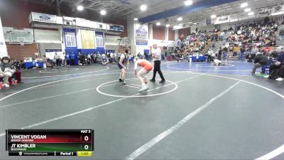 144 lbs Cons. Round 4 - Vincent Vogan, Bishop Gorman vs JT Kimbler, Buchanan