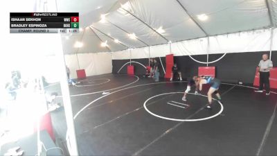 165 lbs Champ. Round 3 - Bradley Espinoza, Brea Olinda High School vs Ishaan Sekhon, Warriors Wrestling Club