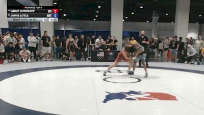 65 kg Champ. Rd Of 64 - Vinnie Gutierrez, Orange County RTC vs Jarvis Little, Boone RTC