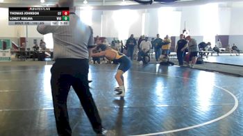 149 lbs Round Of 16 - Thomas Johnson, The Citadel vs Lonzy Vielma, West Virginia
