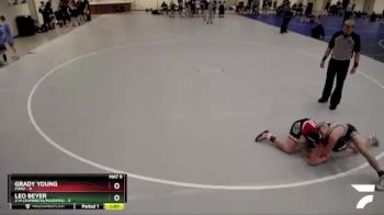 135 lbs Quarterfinals (8 Team) - Leo Beyer, Z-M (Zumbrota/Mazeppa) vs Grady Young, Pierz