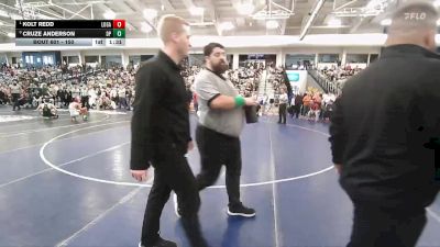 150 lbs Quarterfinal - Kolt Redd, Logan vs Cruze Anderson, Desert Peaks