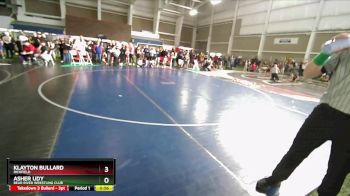 64 lbs Cons. Round 2 - Asher Udy, Bear River Wrestling Club vs Klayton Bullard, Richfield