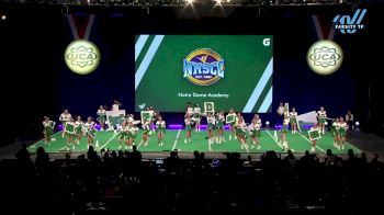 Notre Dame Academy [2025 Super Varsity Division II Game Day Semis] 2025 UCA National High School Cheerleading Championship