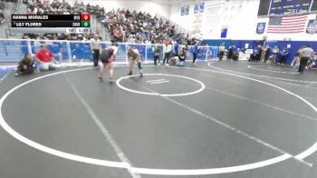 170 lbs Champ. Round 2 - Lily Flores, Schurr vs Hanna Morales, Mission Viejo