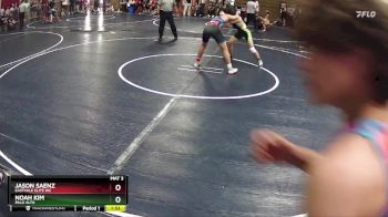 133 lbs Champ. Round 2 - Jason Saenz, Eastvale Elite WC vs Noah Kim, Palo Alto