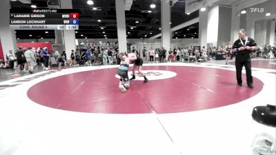 71 lbs Cons. Round 2 - Laramie Gibson, Mid Valley Wrestling Club vs Landon Lockhart, West Grand Wrestling