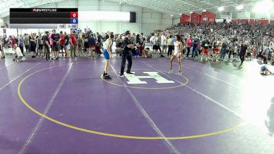 96 lbs Cons. Round 2 - Charles Allen, Oconomowoc Wrestling Club vs AJ Bechlem, Eagle Club