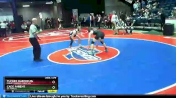 1 lbs Cons. Semi - Tucker Hardeman, Eagle`s Landing Christian vs Cade Parent, St. Francis