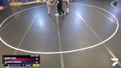 71 lbs Round 1 - Henry Seidl, MN vs Gunnar Morgan, SD