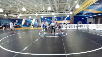 150 lbs Round 2 (8 Team) - LANDON BATES, Alpha Dogs vs Josiah Edwards, Oakleaf WC