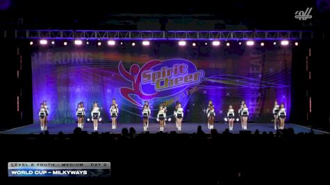World Cup - Milkyways [2026 L2 Youth - Medium Day 2] 2026 Spirit Cheer Grand Nationals