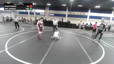 106 lbs Final - Elijah Ramirez, Livewire vs Abel Vasquez, Poway Elite