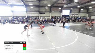 106 lbs Quarterfinal - Cooper Green, Evwc vs Jessie Pierce, AZ Tilters