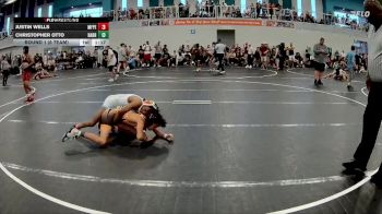 92 lbs Round 1 (6 Team) - Justin Wells, MF Purge Elite vs Christopher Otto, Team Barracuda