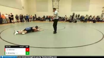 138 lbs Champ. Round 1 - Skyler Salzman, Hillsboro vs Gabe Browning, Pendleton