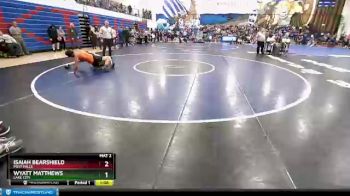138 lbs Cons. Round 1 - Isaiah Bearshield, Post Falls vs Wyatt Matthews, Lake City