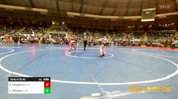 84 lbs Consi Of 32 #2 - Asher Copeland, Springdale Youth Wrestling Club vs Coleman Morgan, North Desoto Wrestling Academy