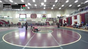 170 lbs Champ. Round 2 - Jordan Lewis, Fruitland vs Lylah Arce, Parma