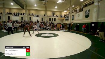 152 lbs Semifinal - Mark Lattimore, Brockton vs David Murphy, Scituate