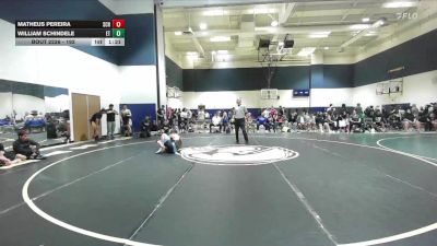 192 lbs Champ. Round 2 - Matheus Pereira, San Clemente HS vs William Schindele, El Toro
