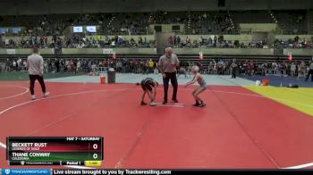 65 lbs Cons. Round 1 - Beckett Rust, Legends Of Gold vs Thane Conway, Caledonia