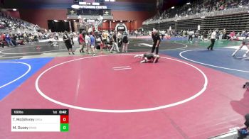 106 lbs Consi Of 8 #2 - Trey McGillvrey, Spearfish Youth WC vs Mason Ducey, Rangely Panthers