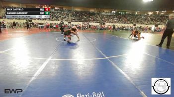 143 lbs Consi Of 32 #2 - Max Castillo, Pauls Valley vs Cannon Longest, Duncan Middle School