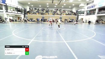 149 lbs Consi Of 8 #1 - Eli Carr, Unrostered- Brown vs Lavinsky Collins, Clarion