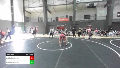 136 lbs Rr Rnd 4 - Aurora Hiebert, Thunder Mountain WC vs Aleeza Alvarez, Hermiston Elite