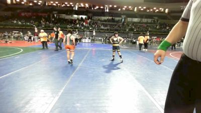 125 lbs 5th Place - James Carullo, Hasbrouck Heights vs Joseph Perkins, Pequannock